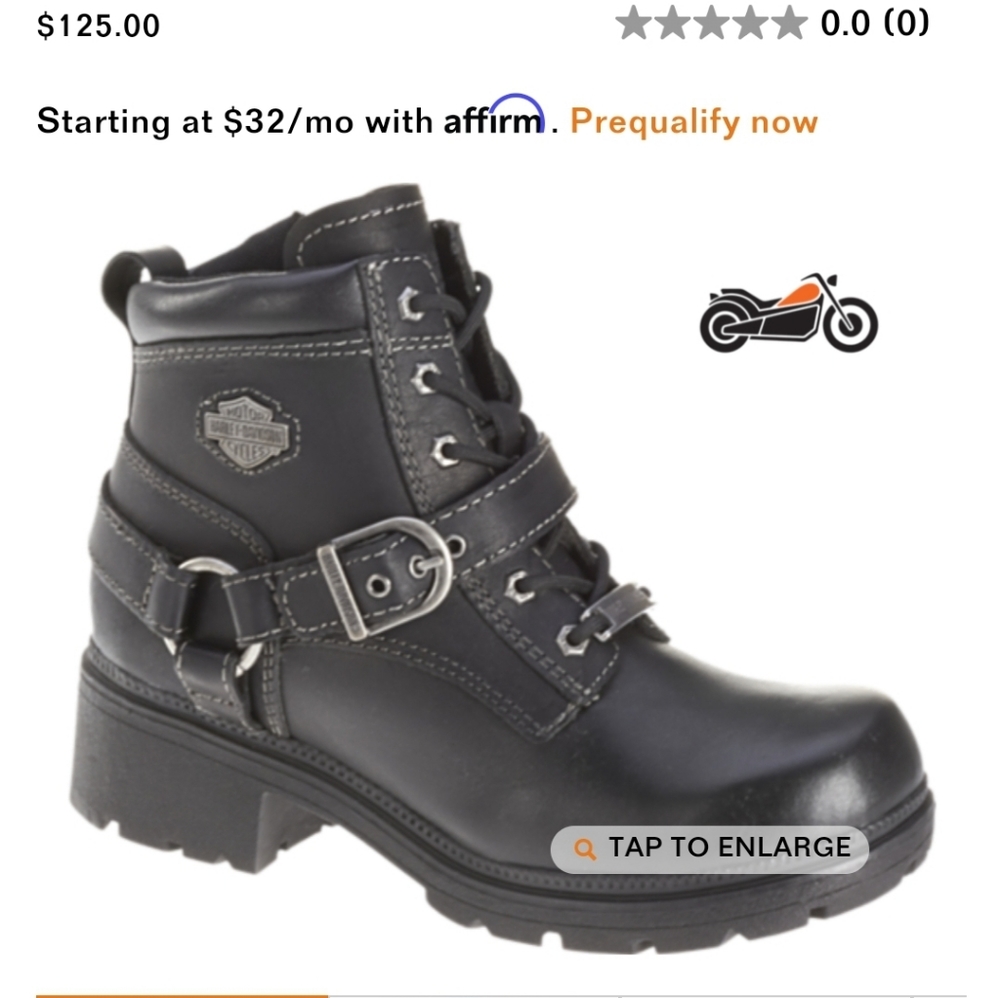 Harley Davidson Women's Tegan Ankle boots